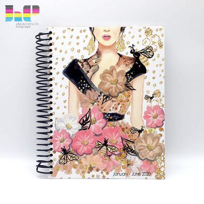 Cuadernos de ejercicios personalizados con barniz mate brillante 100 120 140 páginas