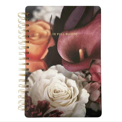 Cuaderno espiral de 300 páginas que imprime la etiqueta privada A5 A4 Cuaderno holográfico