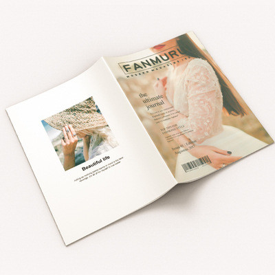 Impresión de revista de catálogo A3 A4 A5 A6 Impresión de libro de revista de tapa blanda personalizada