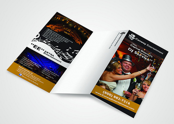 Encuadernación perfecta Catálogo personalizado Folleto Impresión Serigrafía Folleto