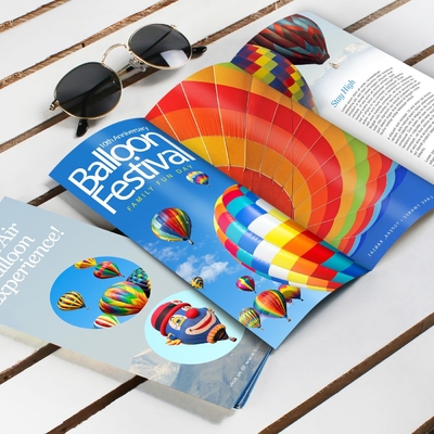 Encuadernación perfecta Catálogo personalizado Folleto Impresión Serigrafía Folleto