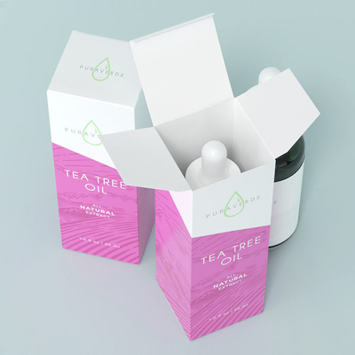 Caja de cartón plegable con logotipo OEM, caja de cartón plegable de color Pantone CMYK