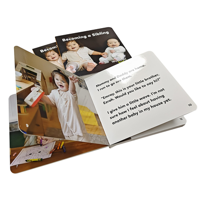 Servicios de impresión de libros de cartón personalizados para niños