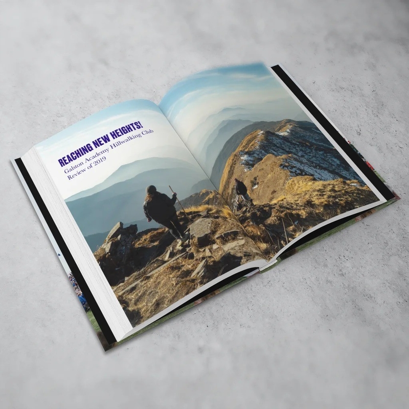 Libro de tapa dura personalizado a todo color que imprime 100gsm 120gsm 140gsm