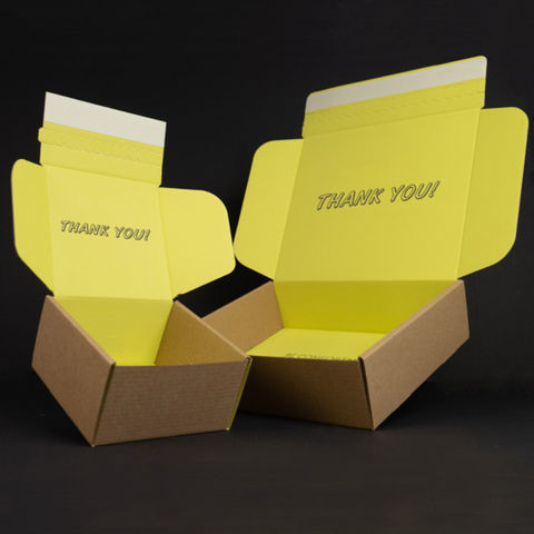 Pantone Color Mailer Caja de envío Gloss Matt Lamination Colored Mailer Boxes