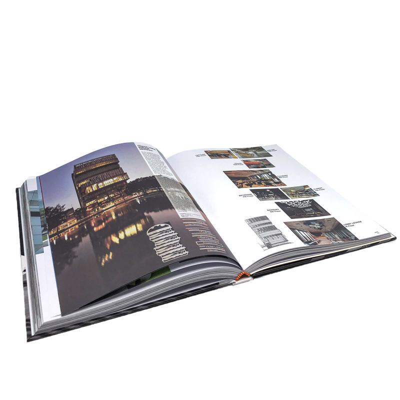Pequeño libro de fotos de la mesa de centro del color de Moq que imprime la impresión nueva gráfica
